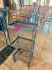 (3) TEIR SHELF ON WHEELS