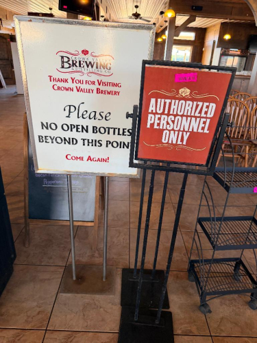 (3) ASSORTED SIGNS