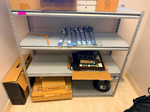 72" FOUR TIER LIGHT DUTY RACKING.