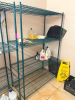 (2)48" COATED WIRE SHELVES