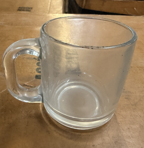 (36) GLASS MUGS