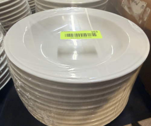 (10) 9" CHINA PASTA BOWLS