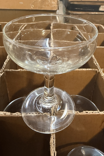 (36) MARTINI GLASSES