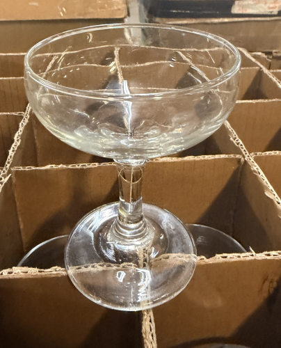 (36) MARTINI GLASSES