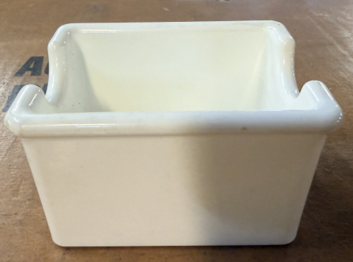 (16) WHITE PLASTIC SUGAR CADDYS