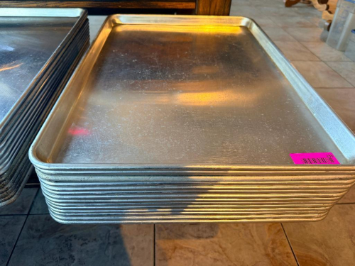 (12) FULL SIZE SHEET PANS