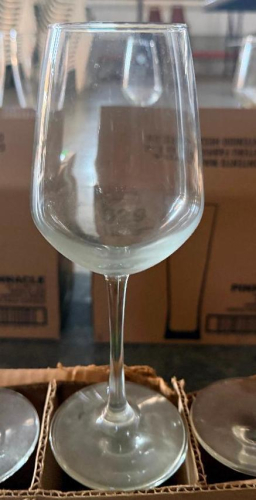 (8) FLUTE GLASSES - NO LOGO