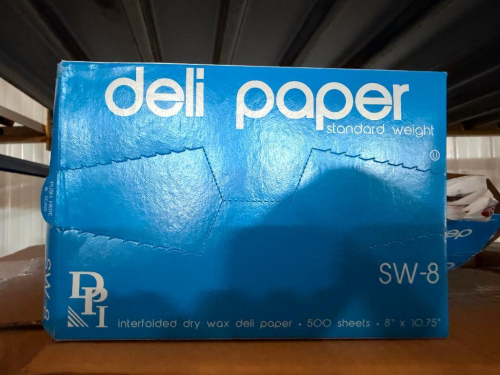(45) CASES OF SW-8 8" X 10 3/4" DELI PAPER.