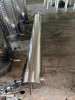(3) STAINLESS STEEL VARIABLE-CAPACITY STORAGE / PROCESSING TANKS WITH (2) ADDITIONAL STAINLESS STEEL CYLINDRICAL VESSEL ASSEMBLIES. MAIN TANKS FEATURE DIMPLED / DECORATIVE STAINLESS EXTERIORS, REMOVABLE TOP LIDS, MULTIPLE SANITARY PORTS, BOTTOM OUTLET VAL - 5