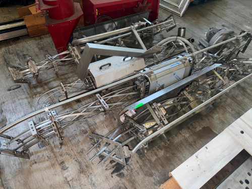 (1) PALLET OF ASSORTED STAINLESS HARDWARE,
