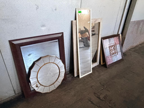 (6) ASSORTED DECORATIVE WALL ART PIECES