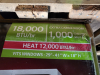 (1) WINDOW AIR CONDITIONER W/HEATER - 2