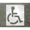 (1) HANDICAP SYMBOL STENCIL