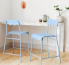 (1) SET OF (2) COUNTER HEIGHT STOOLS