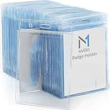 (1) BOX OF (2000) BADGE HOLDERS