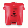 (1) BIOHAZARD WASTE CAN