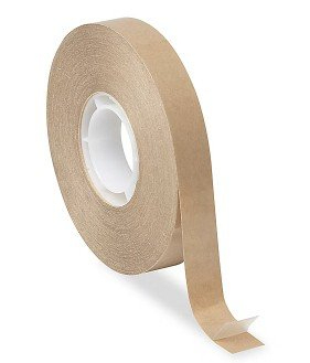 (1) BOX OF (96) ROLLS OF NATURAL SEALING TAPE