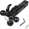 (1) TRI-BALL HITCH WITH PINTLE HOOK