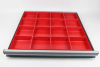 (6) PACKS OF (100) PLASTIC DIVIDERS