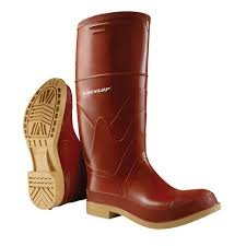 (1) PAIR OF RUBBER WORK BOOTS