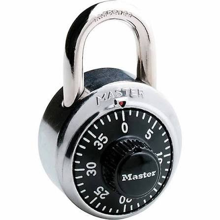 (6) COMBINATION PADLOCK