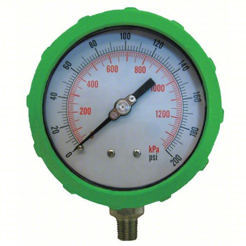 (3) COLOR CASE PRESSURE GAUGE