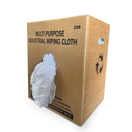 (1) MISC BOX OF CLEANING CLOTHS