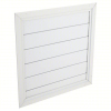 (1) ALUMINUM CEILING SHUTTER BACKDRAFT DAMPER