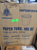 (1) CASE OF (100) WHITE, PAPER TAKE-OUT CUPS - 2