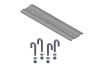 (4) CHANNEL RACK TO RUNWAY MOUNTING PLATE