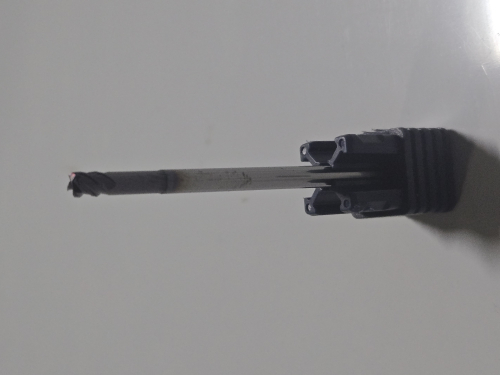 (5) CORNER RADIUS END MILL