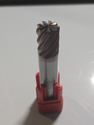 (4) CARBIDE CORNER RADIUS END MILLS