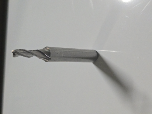 (2) HSS SQ END MILL