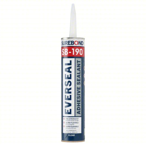 (6) EVERSEAL CLEAR ADHESIVE SEALANT