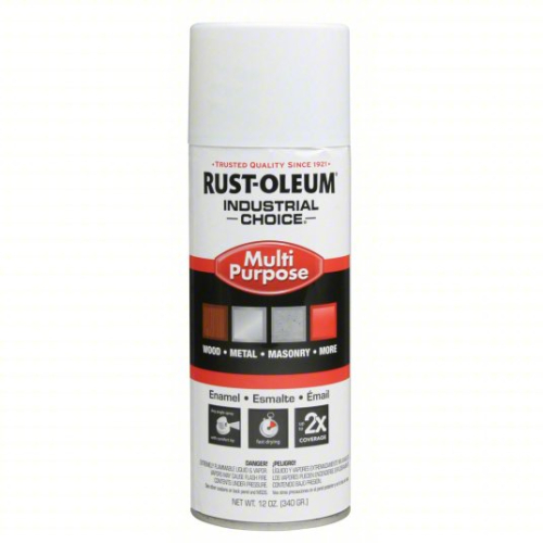 (6) WHITE PREMIUM SPRAY PAINT