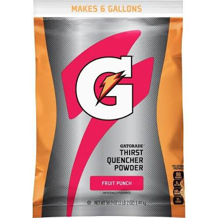 (4) FRUIT PUNCH SPORTS DRINK MIX