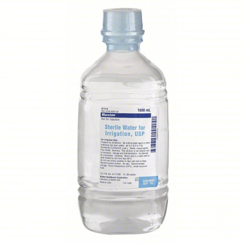 (6) STERILE WATER FOR IRRIGATION