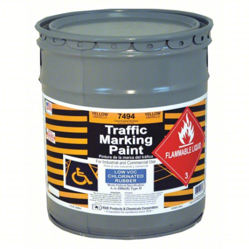 (1) YELLOW LINE MARKING PAINT