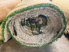 7.5' W X 40' L ARTIFICIAL TURF / ASTROTURF WITH GREEN SYNTHETIC GRASS SURFACE AND WOVEN BACKING. TURF IS ROLLED FOR STORAGE AND SHOWS VISIBLE DIRT, WEAR, FRAYING, AND RESIDUE CONSISTENT WITH PREVIOUS INSTALLATION AND REMOVAL. - 2