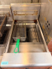 FRYMASTER COMMERCIAL NATURAL GAS DEEP FRYER WITH STAINLESS STEEL CABINET, OPEN FRYPOT, DUAL FRY BASKETS, MANUAL TEMPERATURE CONTROL, AND FRONT ACCESS SERVICE COMPARTMENT. - 3