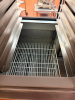 MCCALL COMMERCIAL TWO-SECTION REACH-IN REFRIGERATOR WITH STAINLESS STEEL EXTERIOR, FOUR-DOOR CONFIGURATION WITH TWO GLASS UPPER DOORS AND TWO SOLID LOWER DOORS, INTERIOR PAN/TRAY SLIDES, WIRE SHELVING, TOP-MOUNT REFRIGERATION SYSTEM, DIGITAL TEMPERATURE D - 5