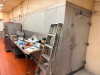 27' X 18' THREE-COMPARTMENT WALK-IN REFRIGERATION SYSTEM CONSISTING OF TWO COOLER SECTIONS AND ONE FREEZER SECTION WITH INSULATED PANEL CONSTRUCTION, THREE HINGED ACCESS DOORS, INTERIOR LIGHTING, DIAMOND-PLATE FLOORING IN FREEZER SECTION, MULTIPLE EVAPORA - 2