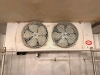 27' X 18' THREE-COMPARTMENT WALK-IN REFRIGERATION SYSTEM CONSISTING OF TWO COOLER SECTIONS AND ONE FREEZER SECTION WITH INSULATED PANEL CONSTRUCTION, THREE HINGED ACCESS DOORS, INTERIOR LIGHTING, DIAMOND-PLATE FLOORING IN FREEZER SECTION, MULTIPLE EVAPORA - 7