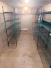27' X 18' THREE-COMPARTMENT WALK-IN REFRIGERATION SYSTEM CONSISTING OF TWO COOLER SECTIONS AND ONE FREEZER SECTION WITH INSULATED PANEL CONSTRUCTION, THREE HINGED ACCESS DOORS, INTERIOR LIGHTING, DIAMOND-PLATE FLOORING IN FREEZER SECTION, MULTIPLE EVAPORA - 9