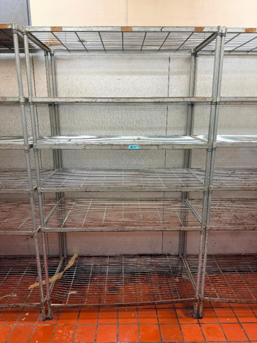 48" X 24" HEAVY-DUTY SIX TIER WIRE SHELF