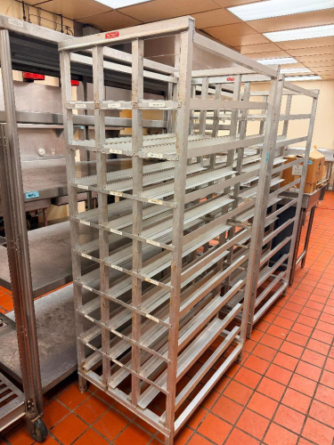 SECO #10 CAN ALUMINUM CAN RACK.