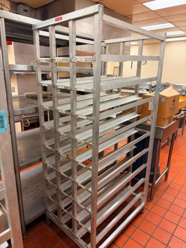 SECO #10 CAN ALUMINUM CAN RACK.