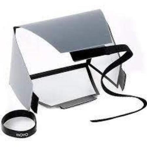 DESCRIPTION: (6) UNIVERSAL SOFTBOX EXTERNAL FLASH DIFFUSER BRAND/MODEL: MOVO PHOTO #SB1 RETAIL$: $10.00 EA QTY: 6