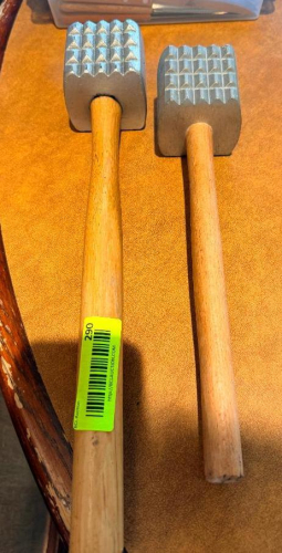 (2) KITCHEN MALLETS