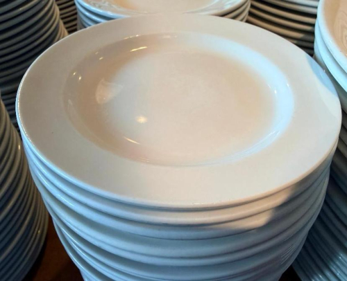 (48) 6" CHINA PLATES